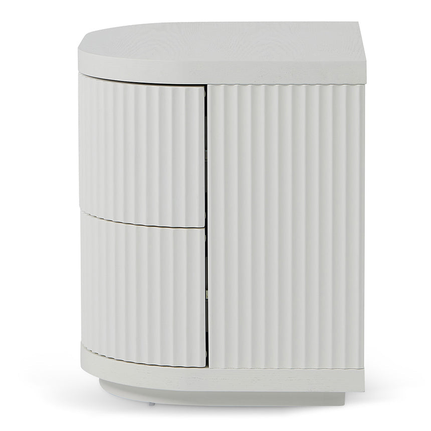 Bedside Table | Full White | Myka Home - View 4