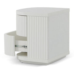 Ex Display - CST8344-DW Bedside Table - Full White