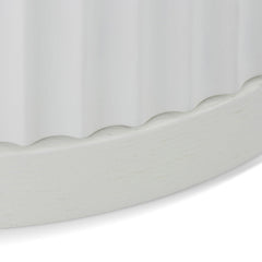 Ex Display - CST8344-DW Bedside Table - Full White