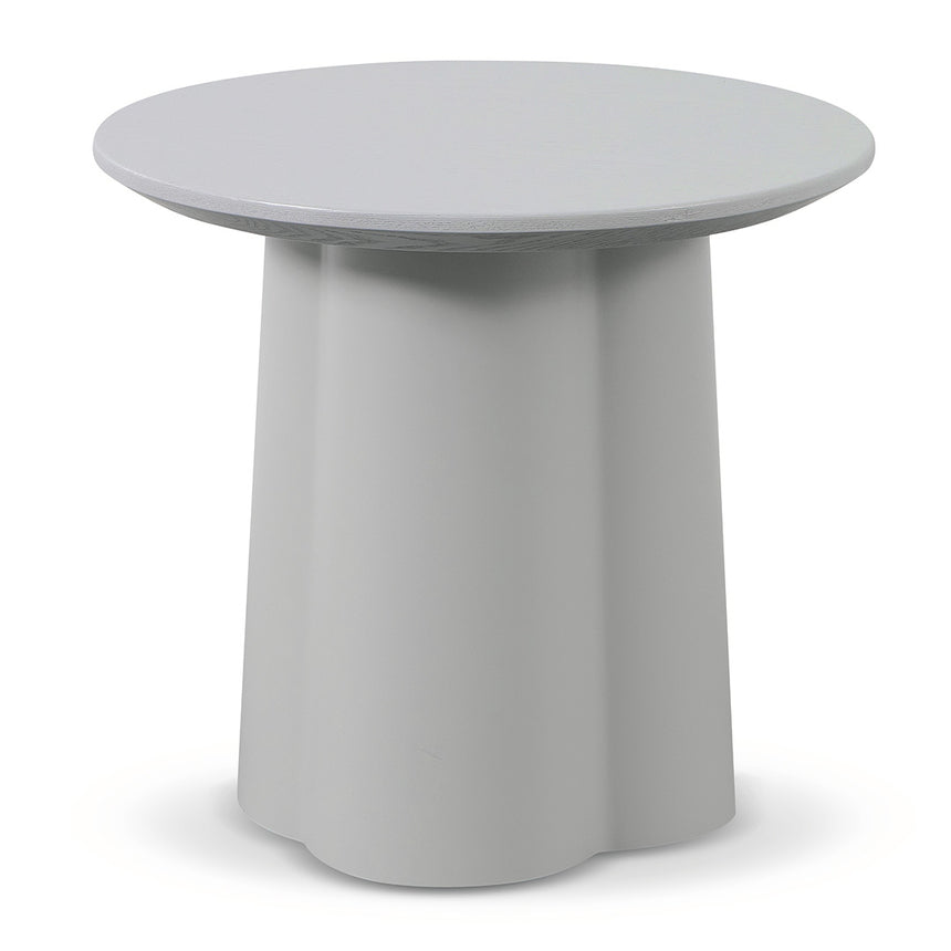 Round Side Table | Light Grey | Myka Home
