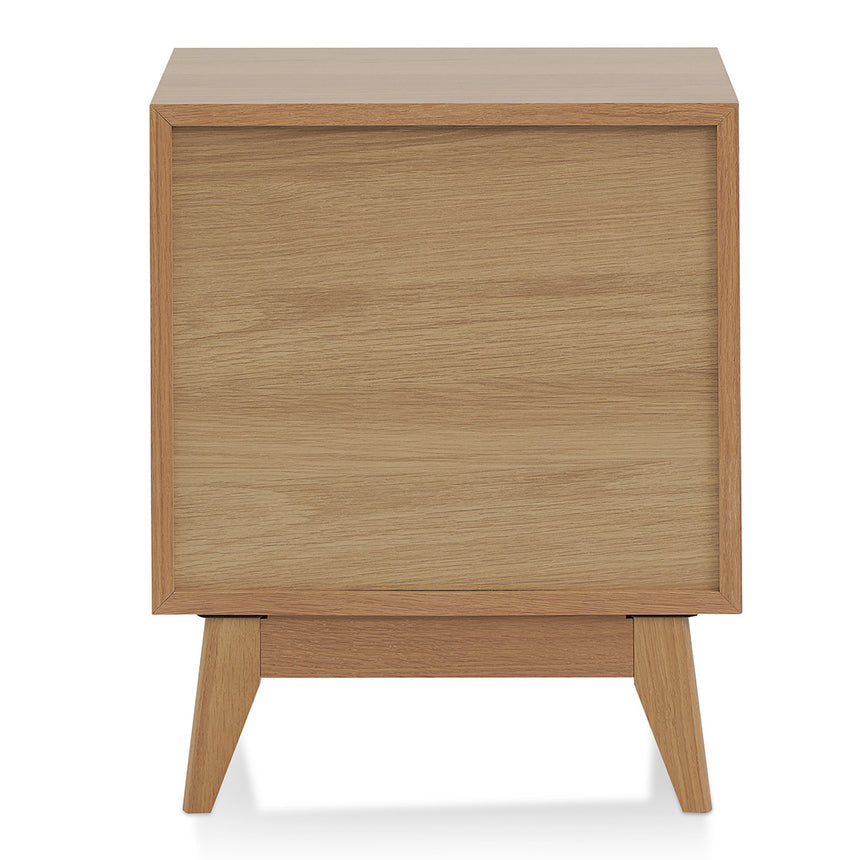 2 Drawer Bedside Table | Natural Oak | Myka Home - View 7