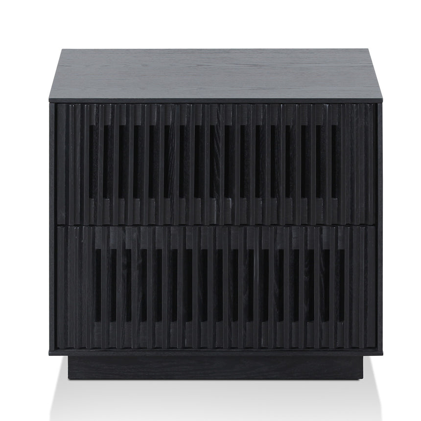 Bedside Table | Full Black | Myka Home - View 2