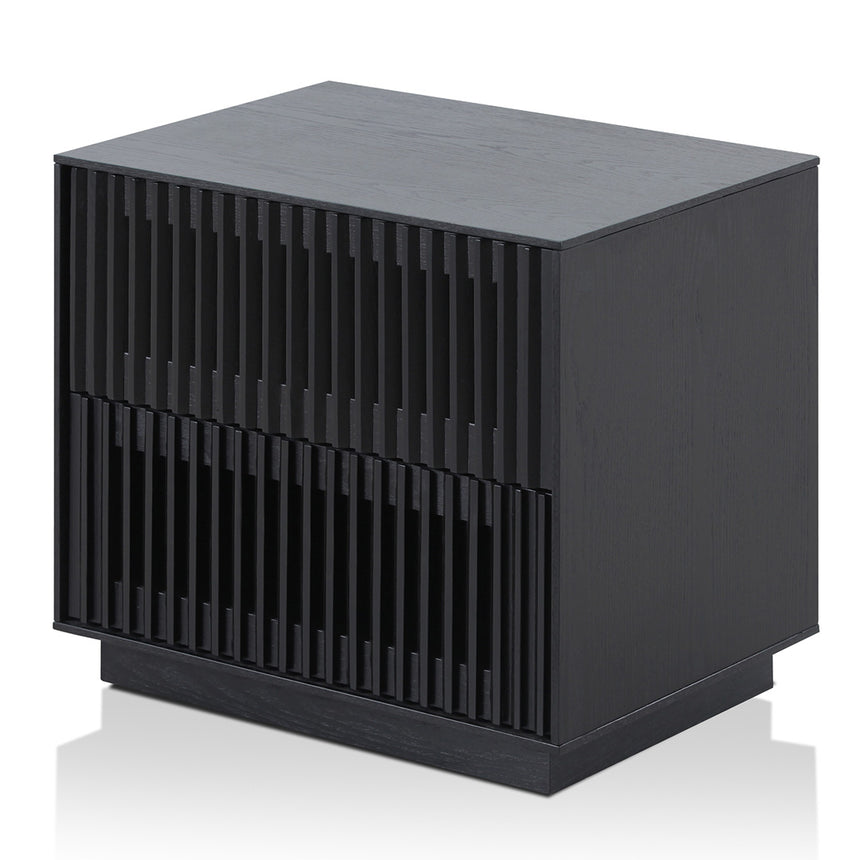 Bedside Table | Full Black | Myka Home