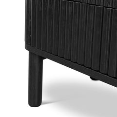 CST8628-KD Bedside Table - Full Black