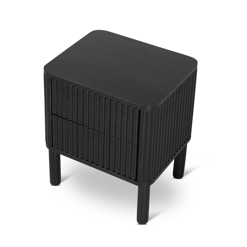 Bedside Table | Full Black | Myka Home - View 3