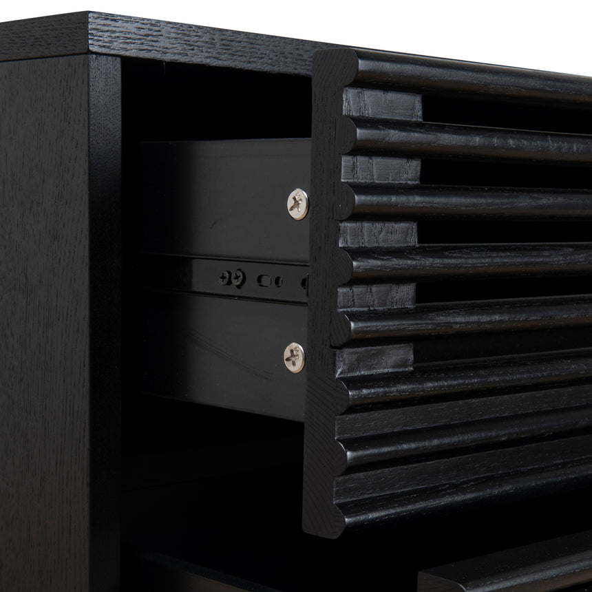 Bedside Table | Full Black | Myka Home - View 9
