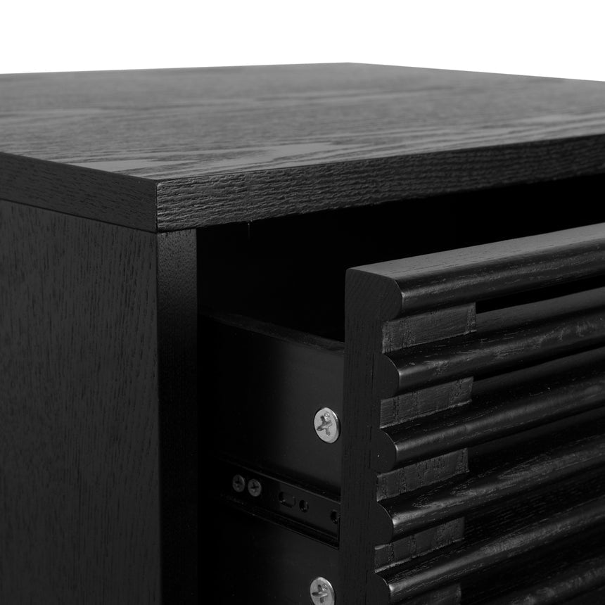 Bedside Table | Full Black | Myka Home - View 6