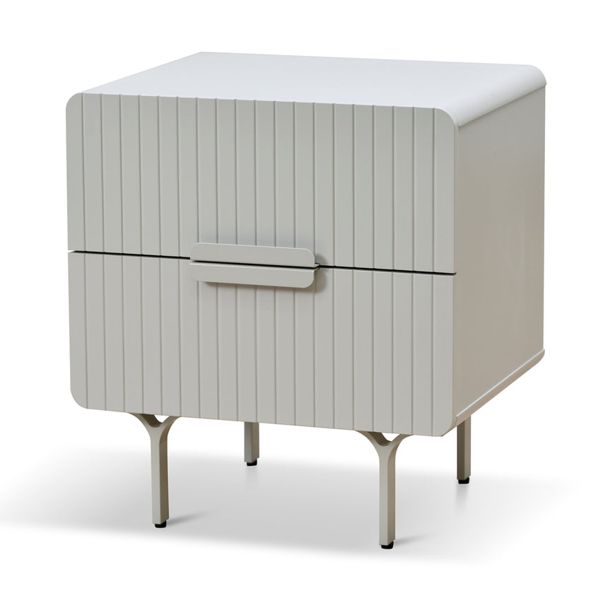 Bedside Table | Warm Grey | Myka Home