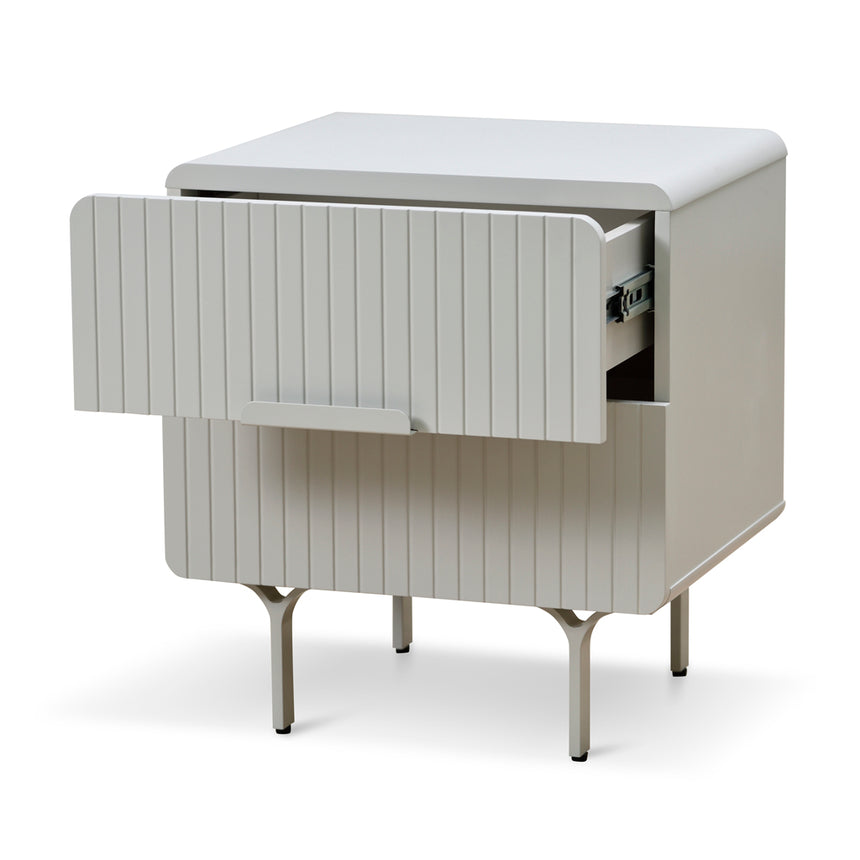 Bedside Table | Warm Grey | Myka Home - View 3