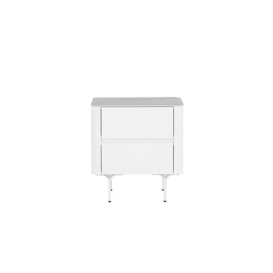 Bedside Table | White | Myka Home