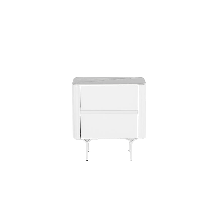 Bedside Table | White | Myka Home