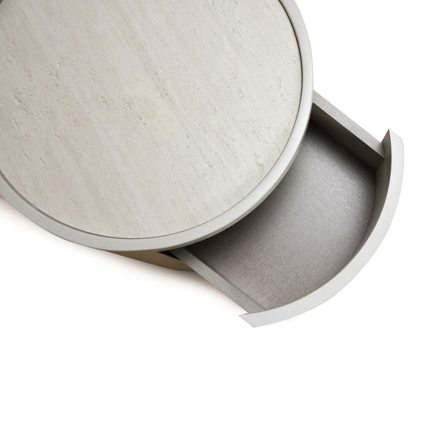 Bedside Table | Warm Grey | Myka Home - View 13