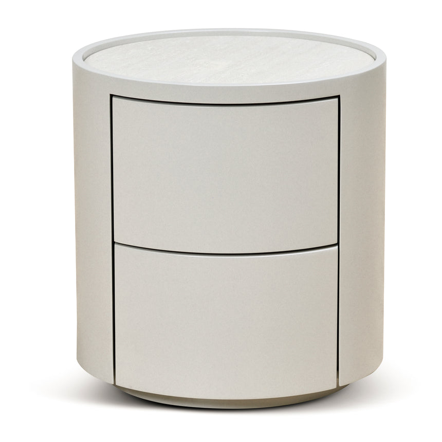 Bedside Table | Warm Grey | Myka Home - View 2