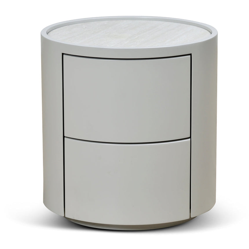 Ex Display - CST8637-IG Bedside Table - Light Grey - View 2