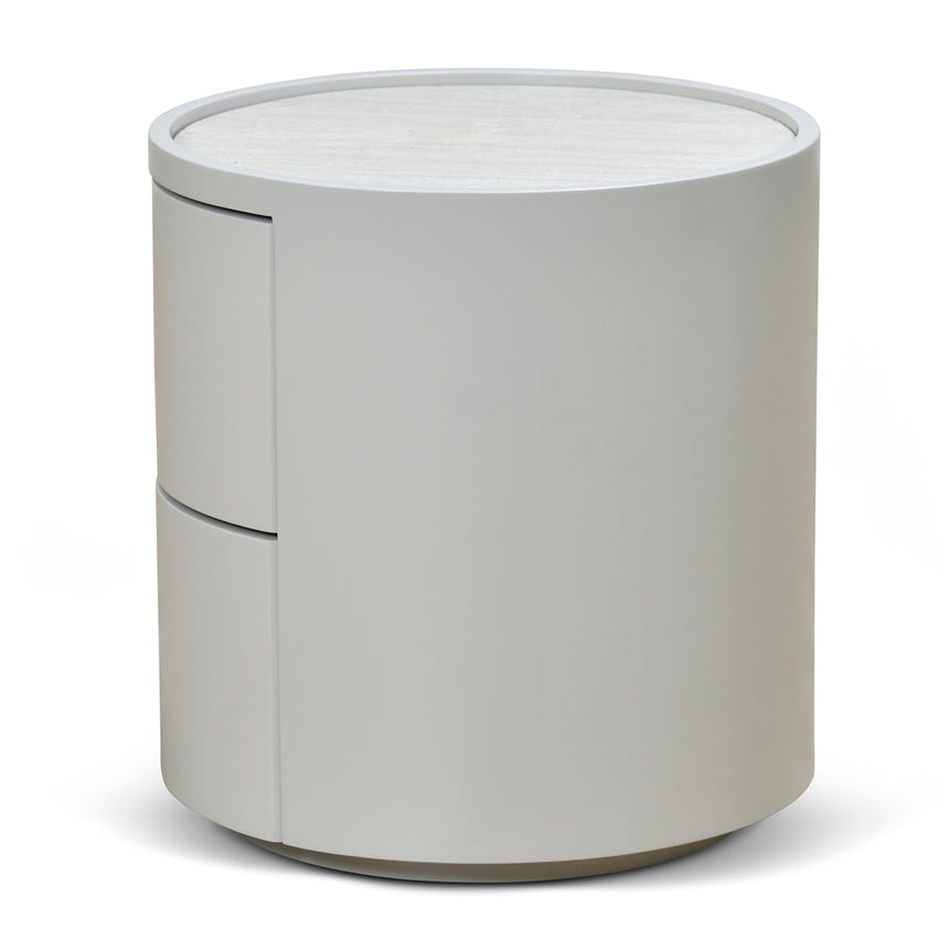 Ex Display - CST8637-IG Bedside Table - Light Grey - View 3
