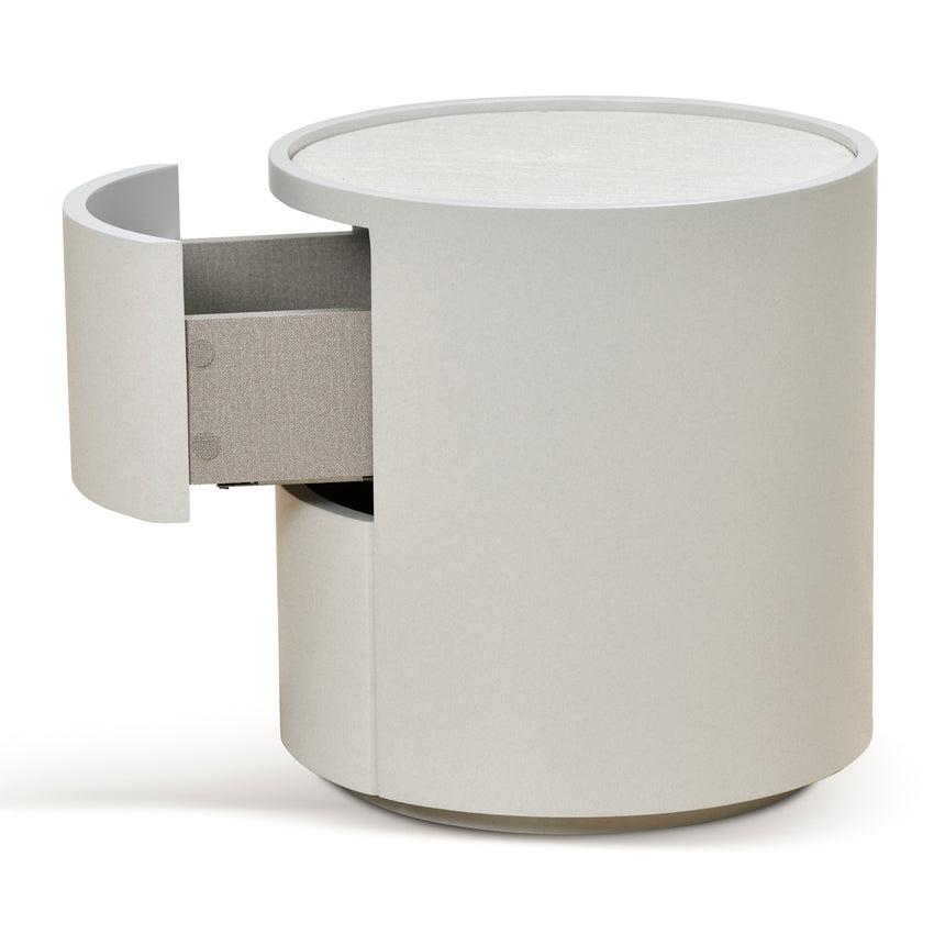 Bedside Table | Warm Grey | Myka Home - View 9
