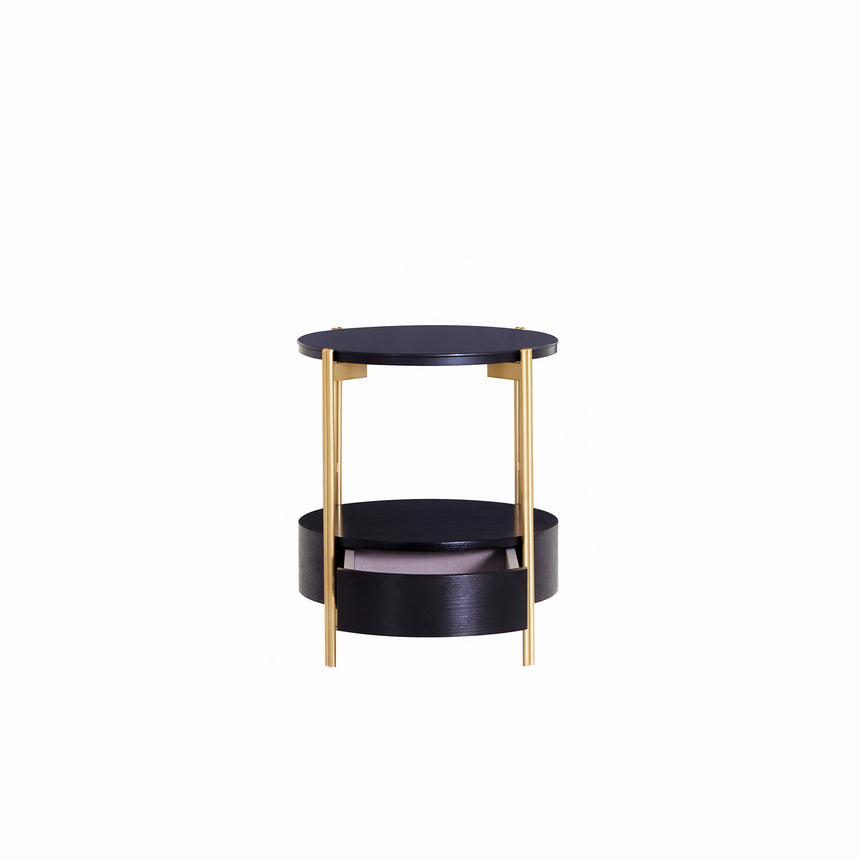Side Table | Black | Myka Home - View 3