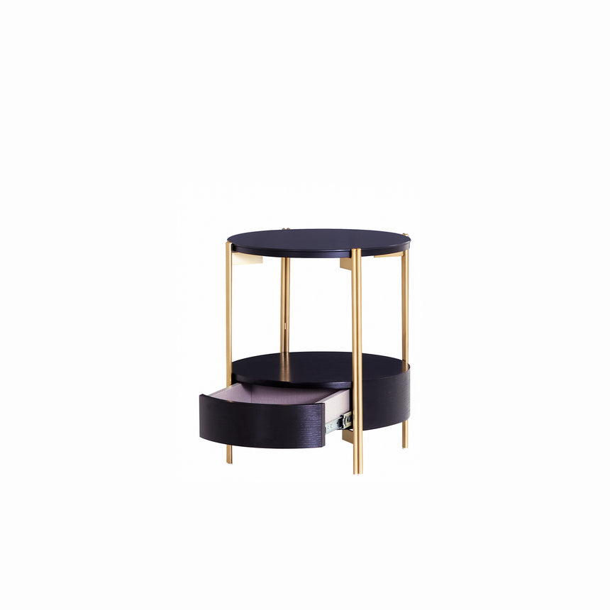 Side Table | Black | Myka Home - View 4