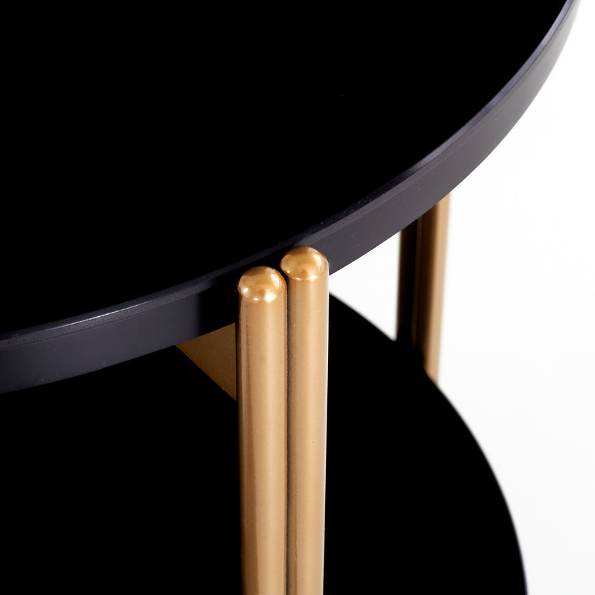 Side Table | Black | Myka Home - View 7