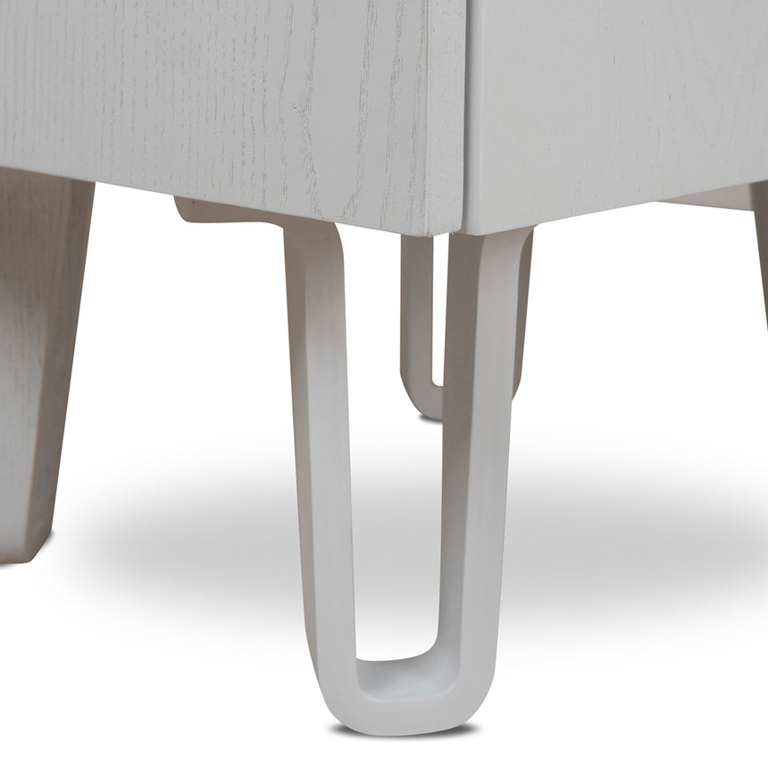 Bedside Table | Full White | Myka Home - View 11