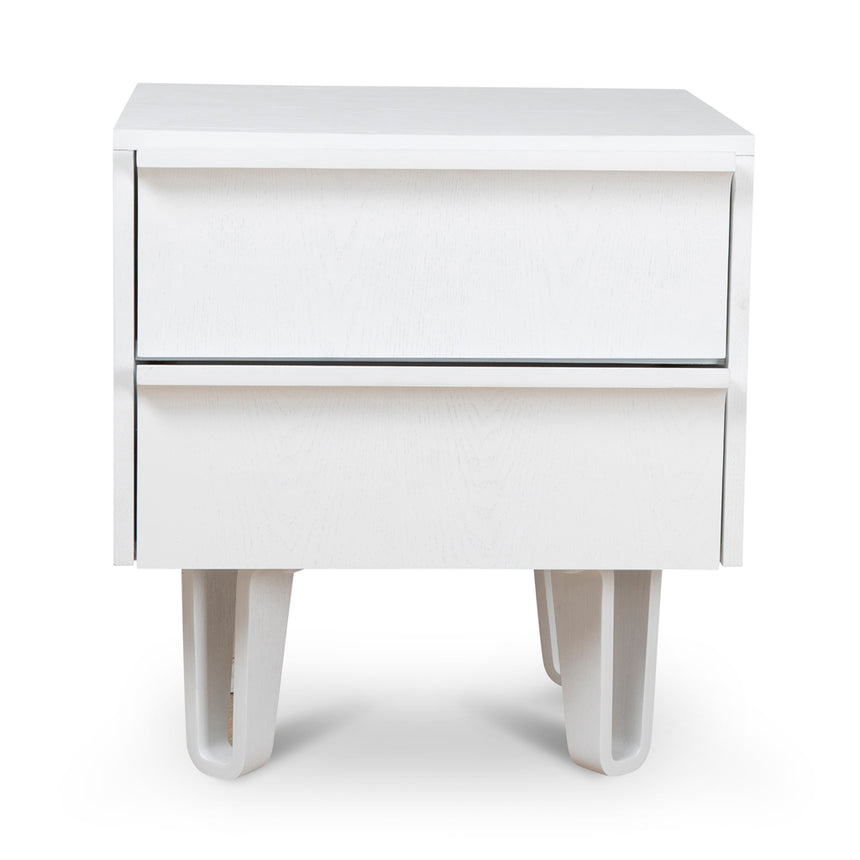 Bedside Table | Full White | Myka Home - View 2