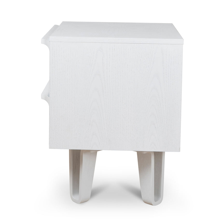 Bedside Table | Full White | Myka Home - View 3
