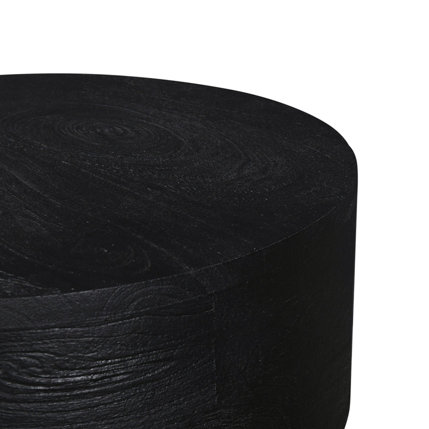 40cm Round Side Table | Black | Myka Home - View 9