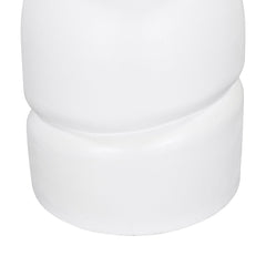 38cm Round Side Table | White | Myka Home