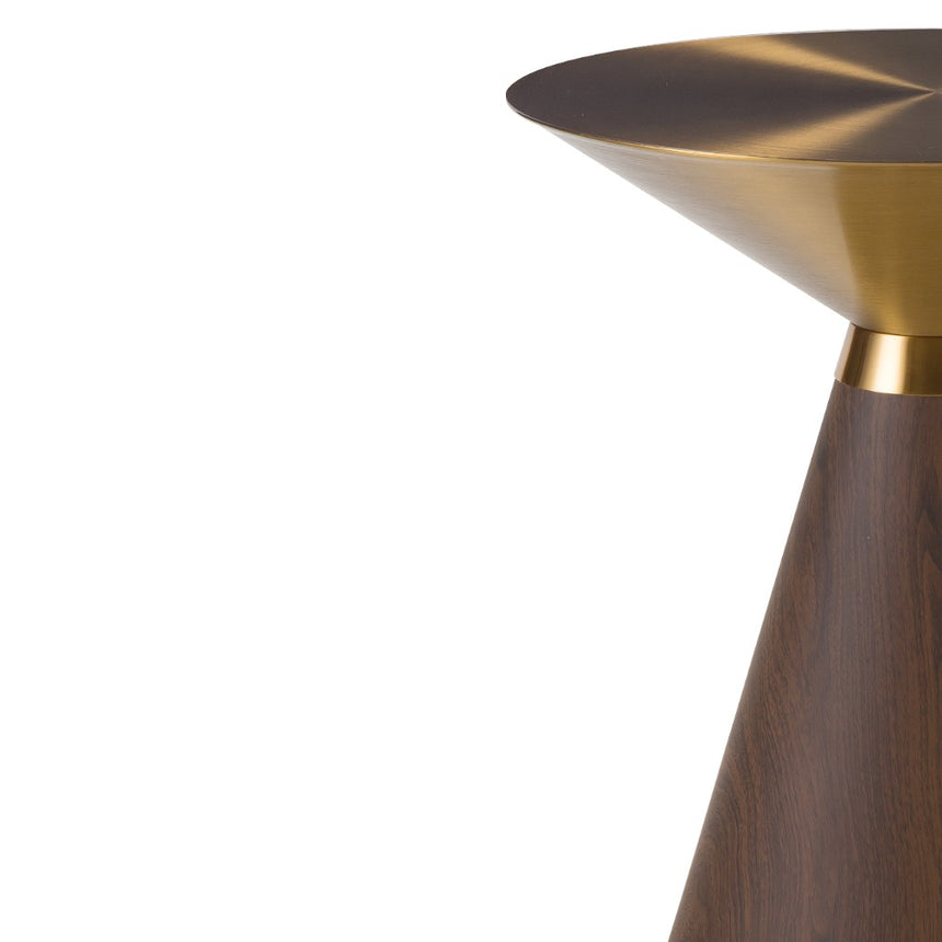 49cm Side Table | Walnut | Myka Home - View 5