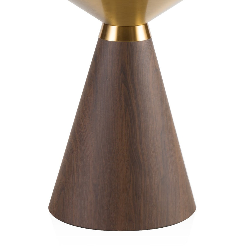 49cm Side Table | Walnut | Myka Home - View 3