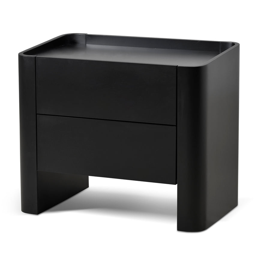 Bedside Table | Matte Black | Myka Home