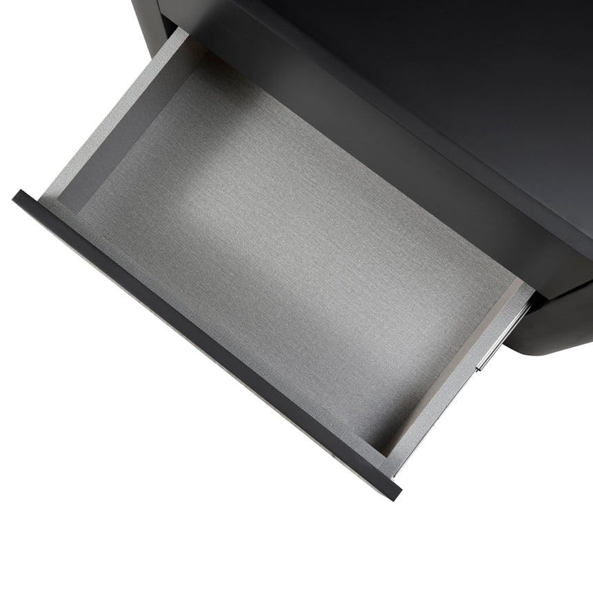 Bedside Table | Matte Black | Myka Home - View 8