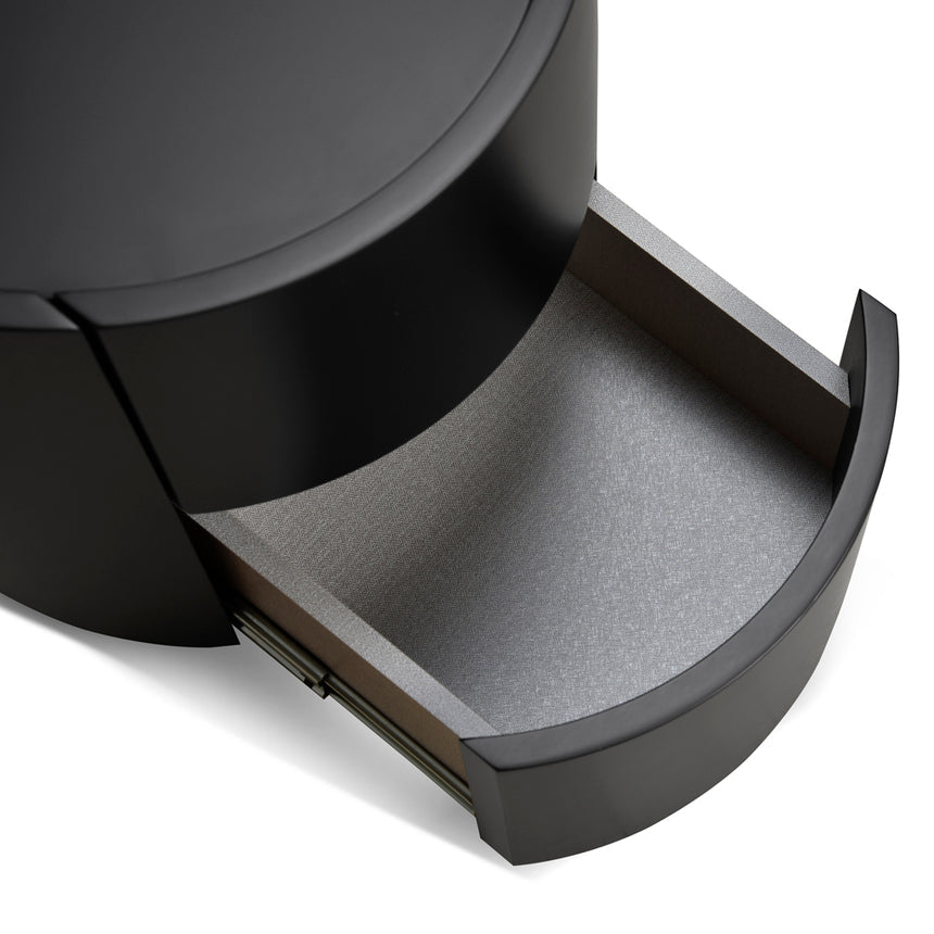 Ex Display - CST8850-IG Bedside Table - Full Matte Black - View 13