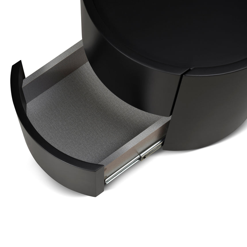 Ex Display - CST8850-IG Bedside Table - Full Matte Black - View 11