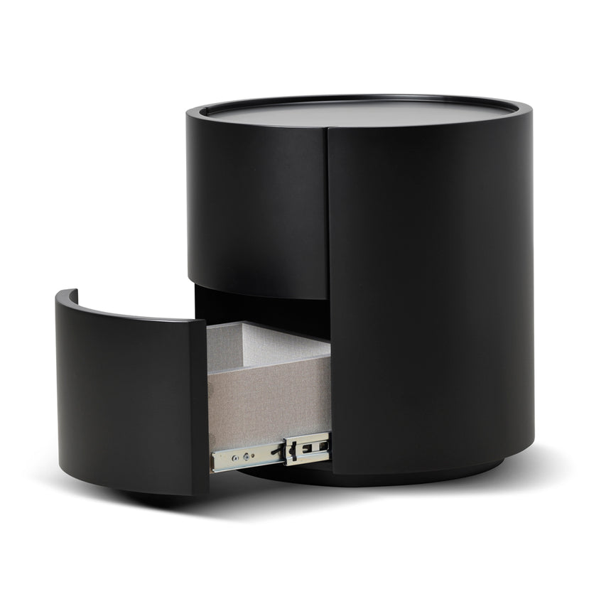 Ex Display - CST8850-IG Bedside Table - Full Matte Black - View 4
