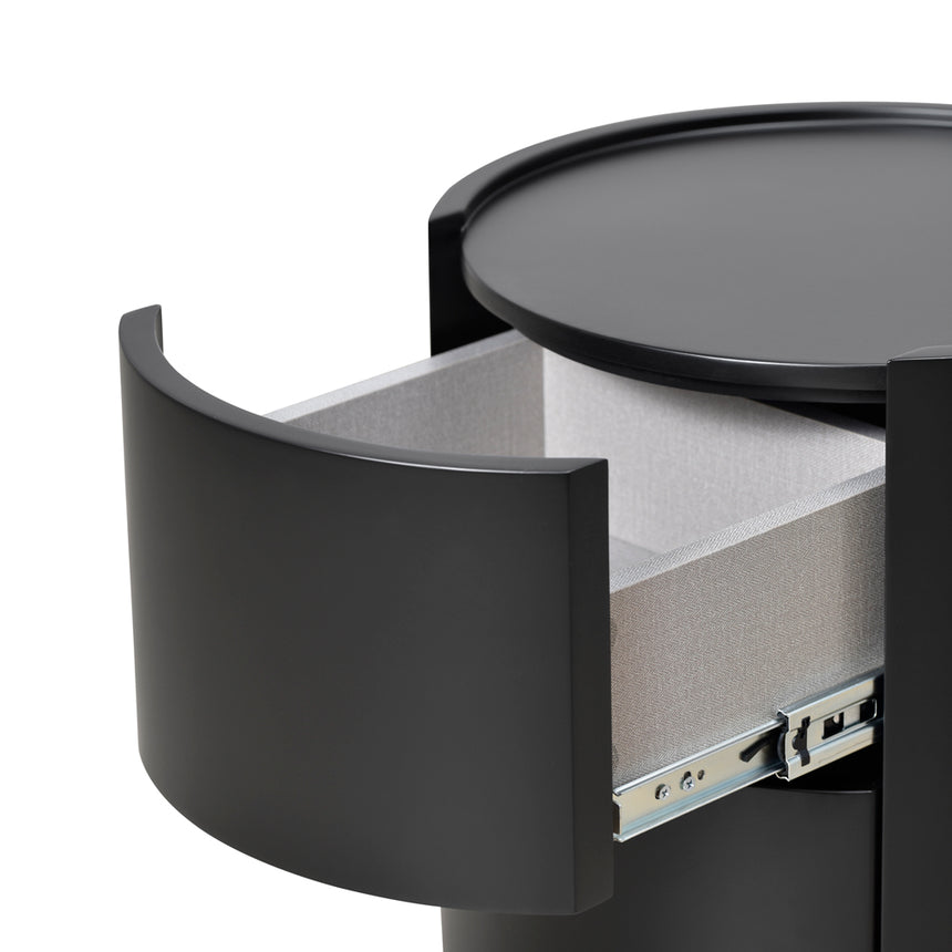 Ex Display - CST8850-IG Bedside Table - Full Matte Black - View 7