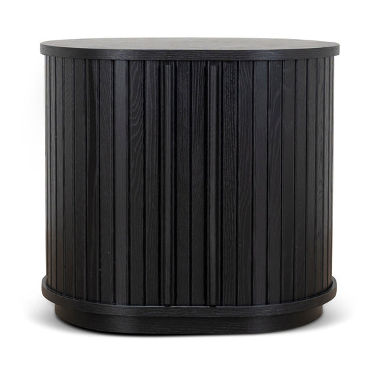 55cm Side Table | Full Black | Myka Home
