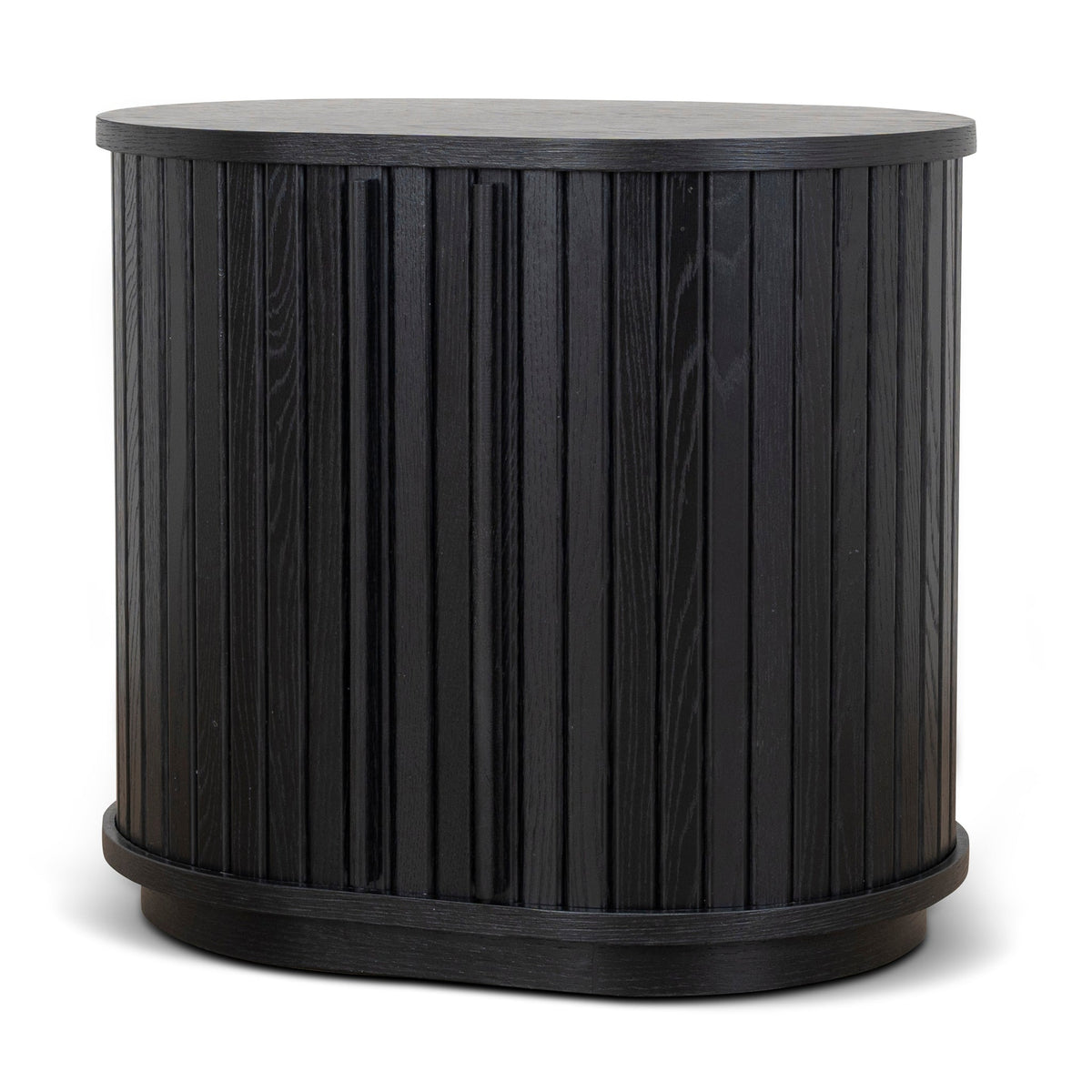 55cm Side Table | Full Black | Myka Home
