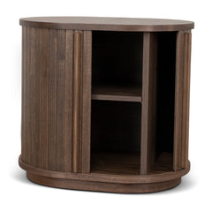 55cm Side Table | Walnut | Myka Home