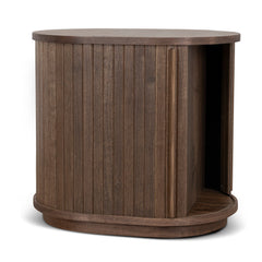 55cm Side Table | Walnut | Myka Home