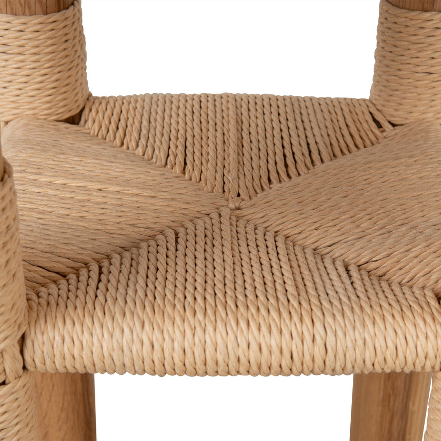 42cm Round Side Table | Natural | Myka Home - View 4