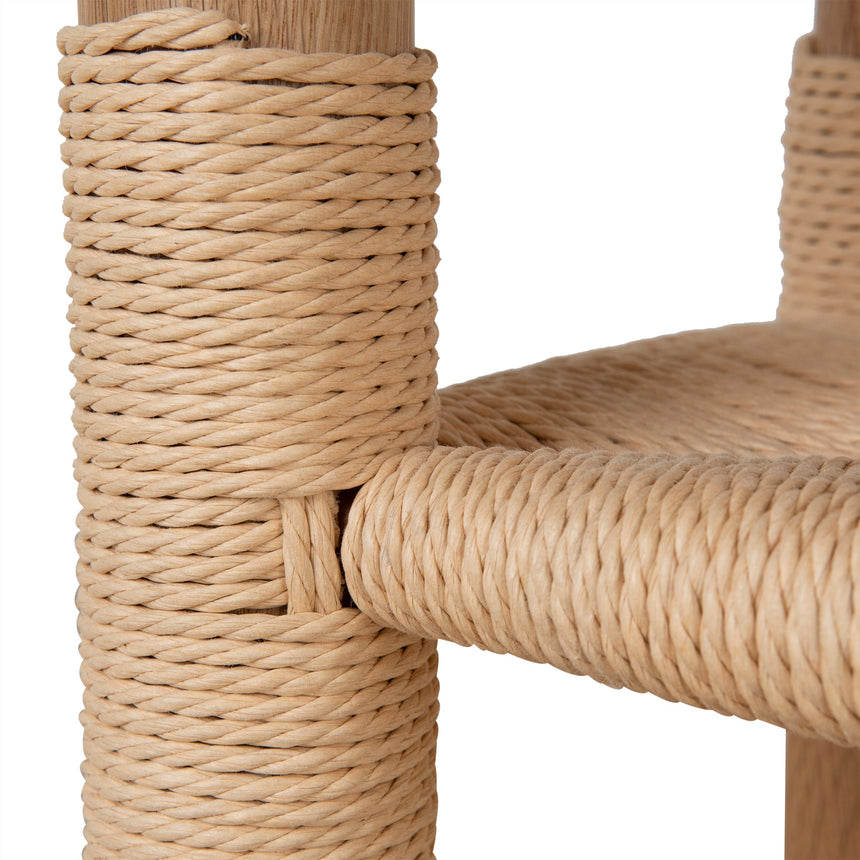 42cm Round Side Table | Natural | Myka Home - View 8