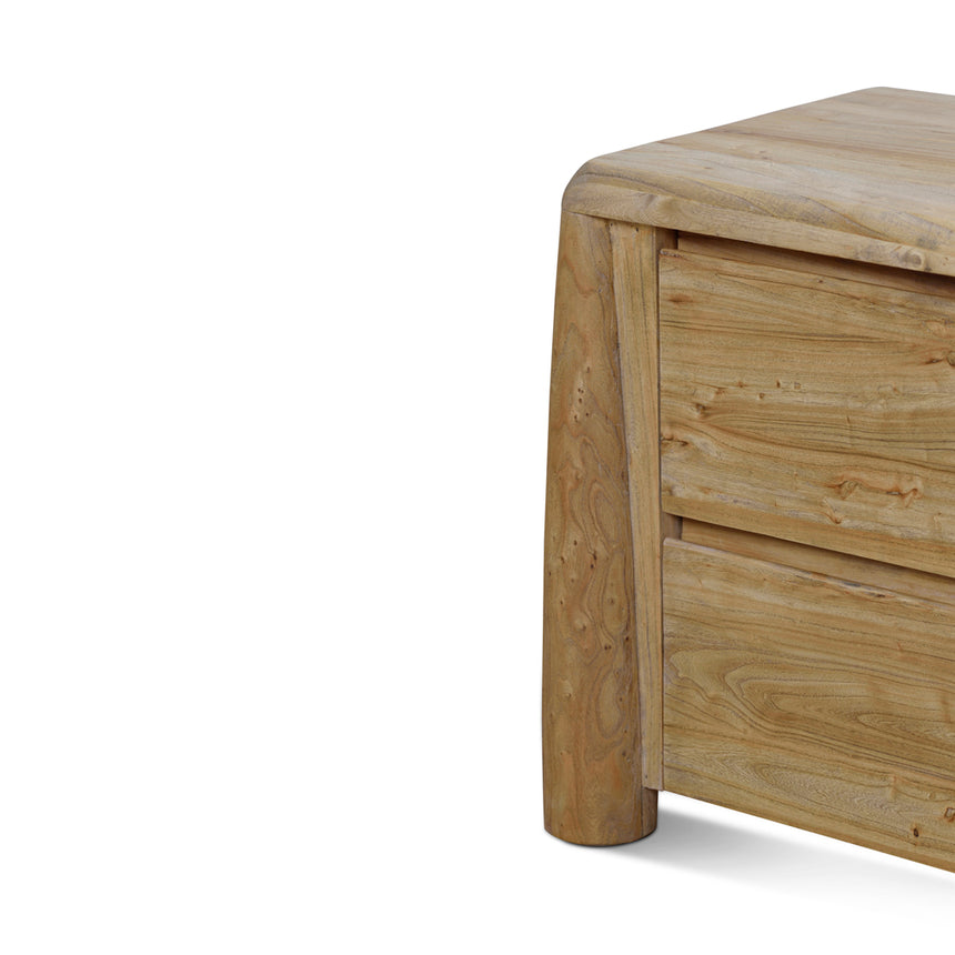 55cm Bedside Table - Natural - View 10