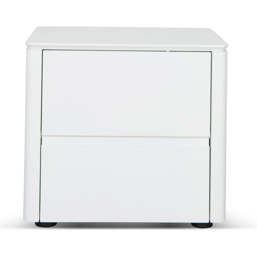 Bedside Table | White Oak Veneer | Myka Home - View 2