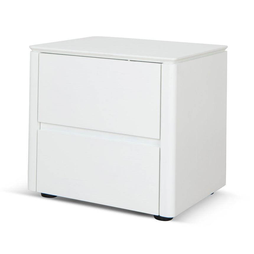 Bedside Table | White Oak Veneer | Myka Home