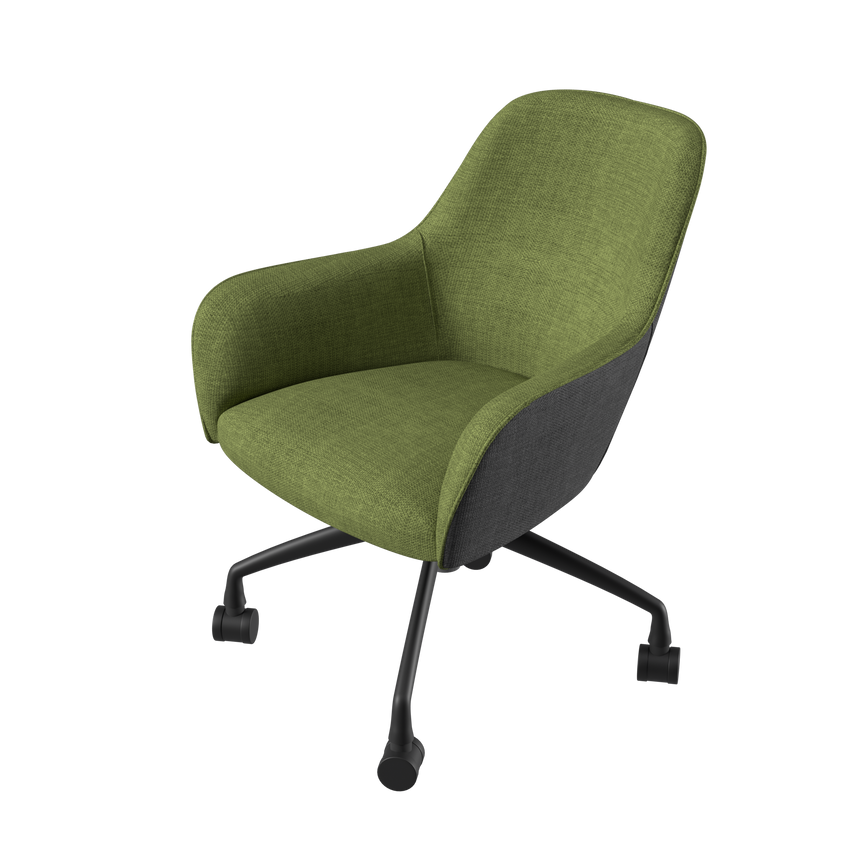 Silent Booth Medium Black by Humble Office - View 3