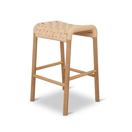 65cm Bar Stool | Natural | Myka Home