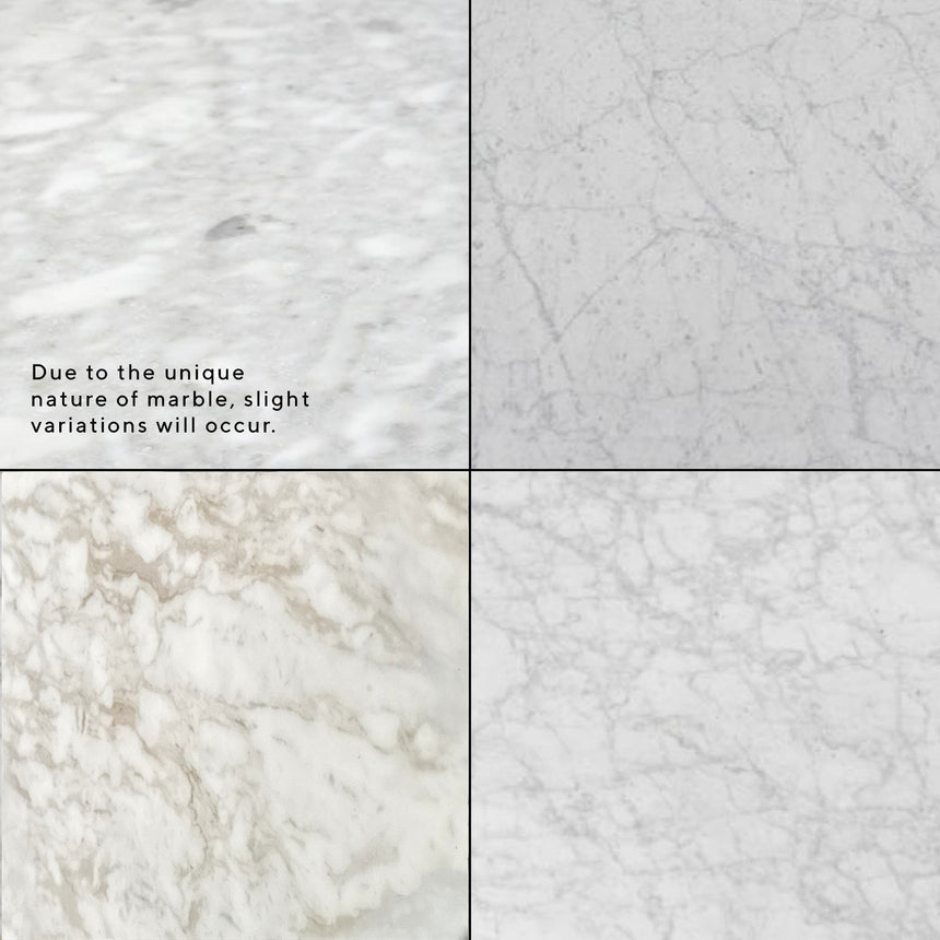 1.5m Round Marble Dining Table - Natural - View 7