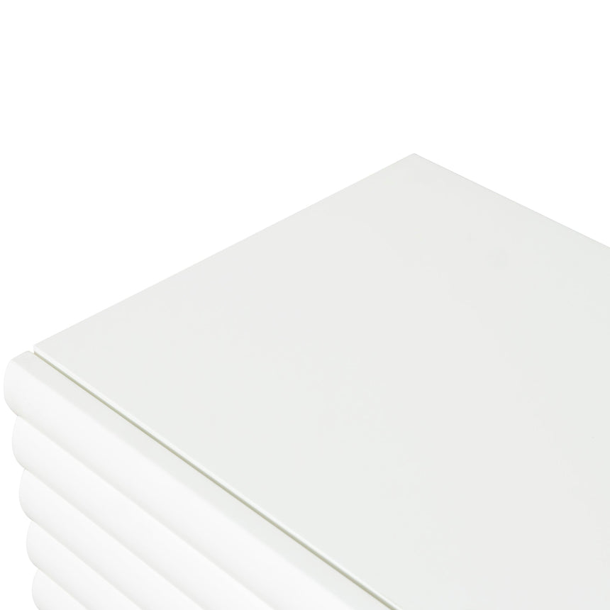 2m TV Entertainment Unit | White | Myka Home - View 12