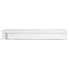 CTV10132-CN Extendable TV Entertainment Unit - White Oak